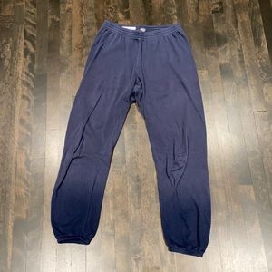 Navy sweatpants